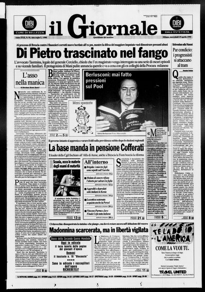 Il giornale : quotidiano del mattino